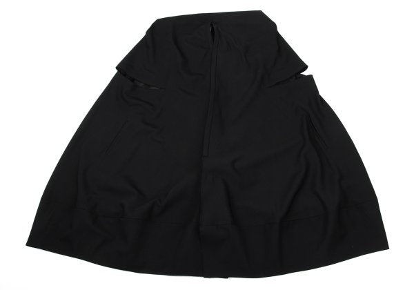 COMME des GARCONS 25SS Wool Raw Deconstructed Coat Size S