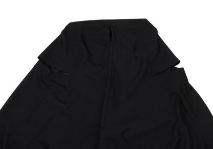 COMME des GARCONS 25SS Wool Raw Deconstructed Coat Size S