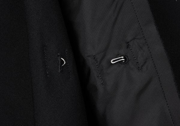 COMME des GARCONS 25SS Wool Raw Deconstructed Coat Size S