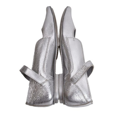 Y's Red Label Ankle Strap Sneakers Silver Size 24.5CM