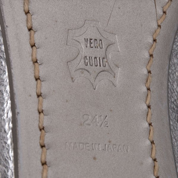 Y's Red Label Ankle Strap Sneakers Silver Size 24.5CM