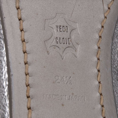 Y's Red Label Ankle Strap Sneakers Silver Size 24.5CM