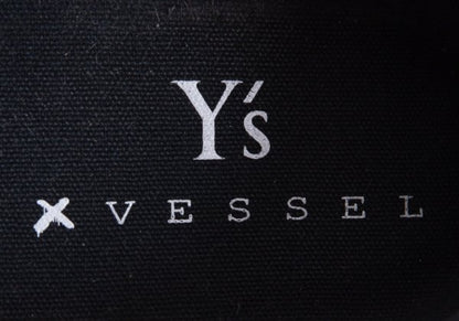 Y's x xVessel Dial Lace-Up Leather Sneakers Black Size 25CM