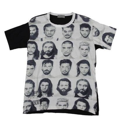 Yohji Yamamoto POUR HOMME Leslie Kee T-Shirt Black Size 4