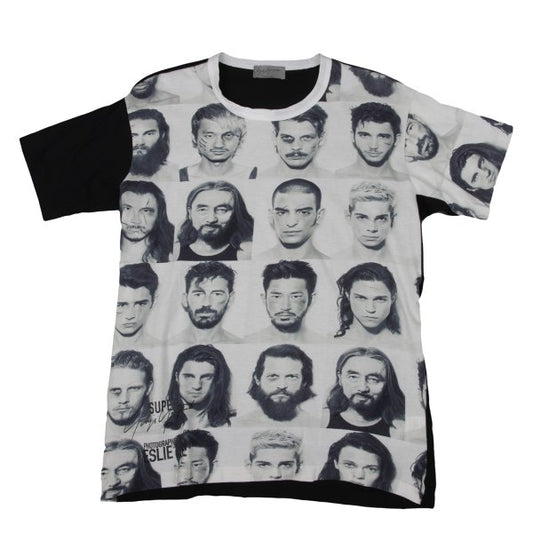 Yohji Yamamoto POUR HOMME Leslie Kee T-Shirt Black Size 4