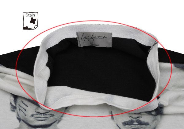 Yohji Yamamoto POUR HOMME Leslie Kee T-Shirt Black Size 4