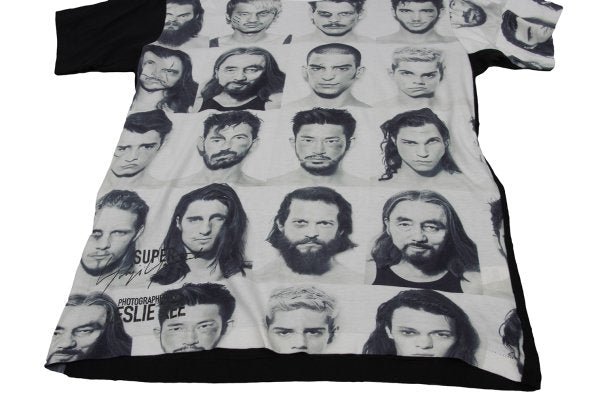 Yohji Yamamoto POUR HOMME Leslie Kee T-Shirt Black Size 4