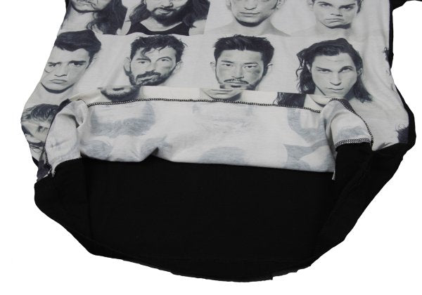Yohji Yamamoto POUR HOMME Leslie Kee T-Shirt Black Size 4