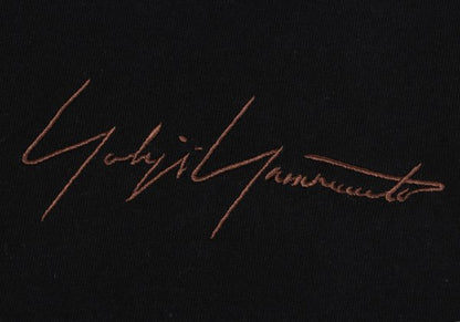 NEW ERA x Yohji Yamamoto Signature Logo T-Shirt Black Size 4