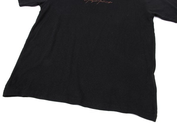NEW ERA x Yohji Yamamoto Signature Logo T-Shirt Black Size 4