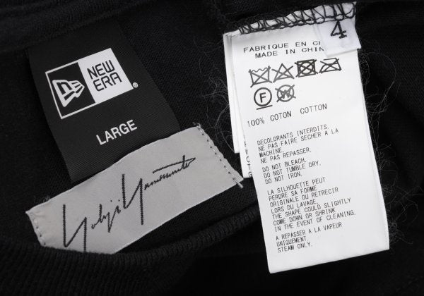 NEW ERA x Yohji Yamamoto Signature Logo T-Shirt Black Size 4