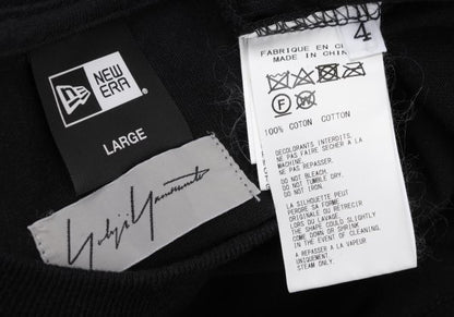 NEW ERA x Yohji Yamamoto Signature Logo T-Shirt Black Size 4