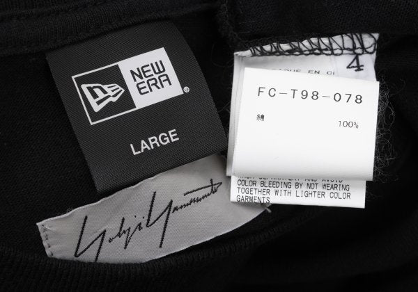 NEW ERA x Yohji Yamamoto Signature Logo T-Shirt Black Size 4