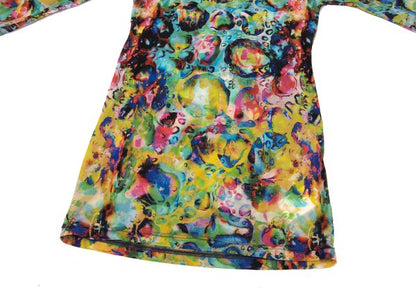 Yohji Yamamoto FEMME Colorful Bubble Top Multi Size 2