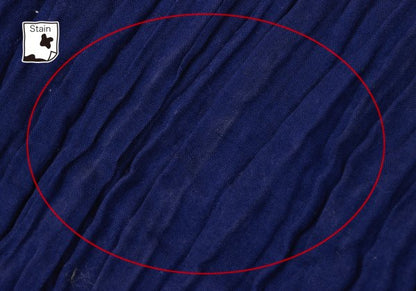 Yohji Yamamoto FEMME Wrinkle Scarf Blue