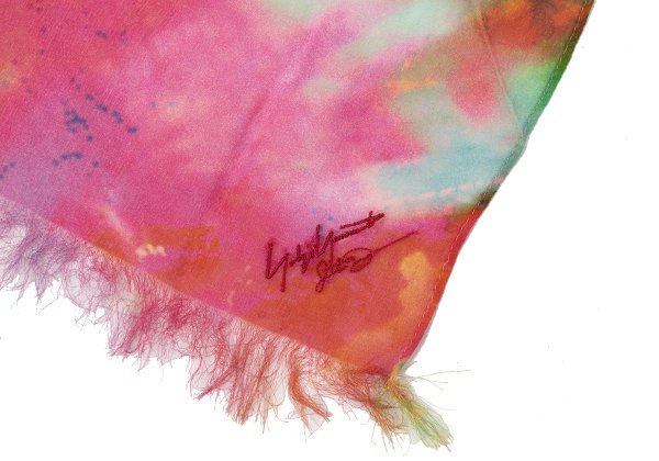 Yohji Yamamoto FEMME Silk Scarf Multi