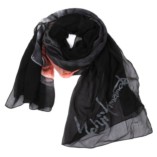 Yohji yamamoto discord Bird Scarf Black