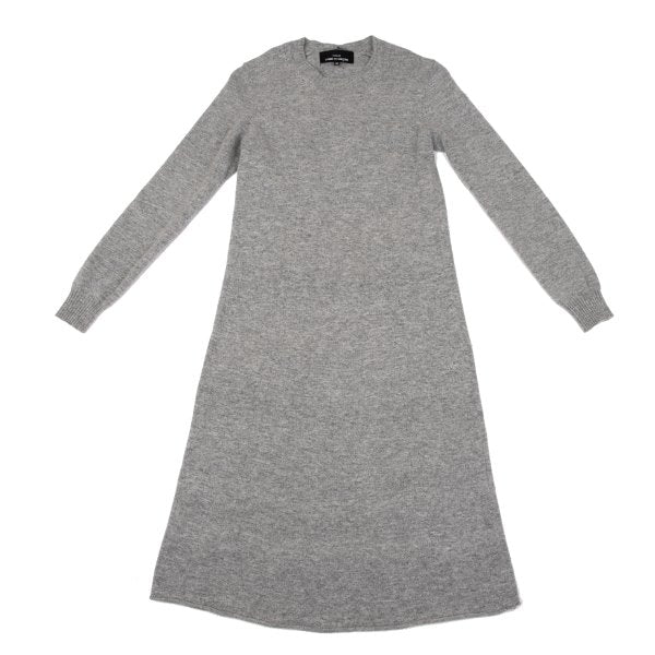 tricot COMME des GARCONS Wool Blend Knit Dress Gray Size M