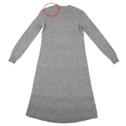 tricot COMME des GARCONS Wool Blend Knit Dress Gray Size M