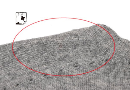 tricot COMME des GARCONS Wool Blend Knit Dress Gray Size M