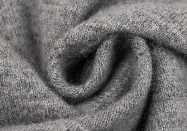 tricot COMME des GARCONS Wool Blend Knit Dress Gray Size M