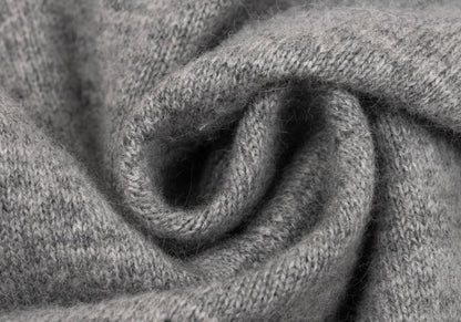 tricot COMME des GARCONS Wool Blend Knit Dress Gray Size M