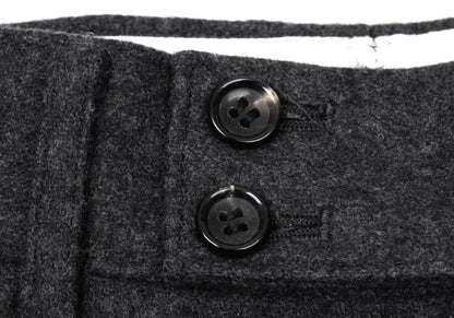 tricot COMME des GARCONS Wool Nylon Pants Charcoal Size M