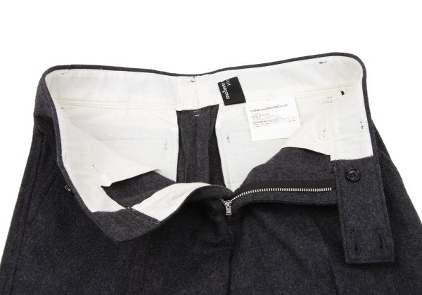 tricot COMME des GARCONS Wool Nylon Pants Charcoal Size M
