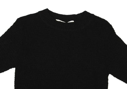 COMME des GARCONS Rayon Acrylic Short Knit Black Size S