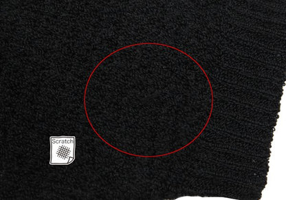 COMME des GARCONS Rayon Acrylic Short Knit Black Size S