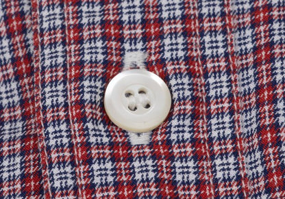 JUNYA WATANABE MAN PINK CDG Cotton Check Button-Up Size M
