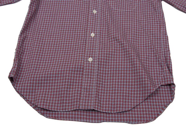 JUNYA WATANABE MAN PINK CDG Cotton Check Button-Up Size M