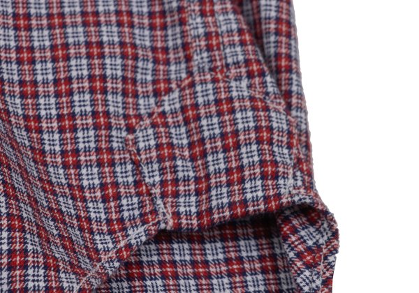 JUNYA WATANABE MAN PINK CDG Cotton Check Button-Up Size M