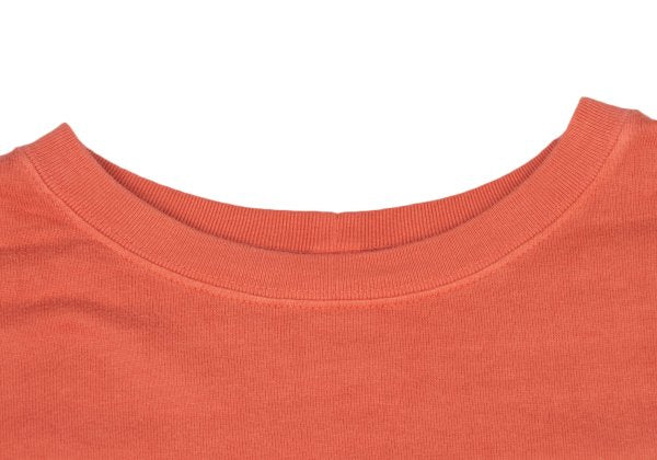 ARTS&SCIENCE Cotton Wide Pocket T-Shirt Orange Size 1