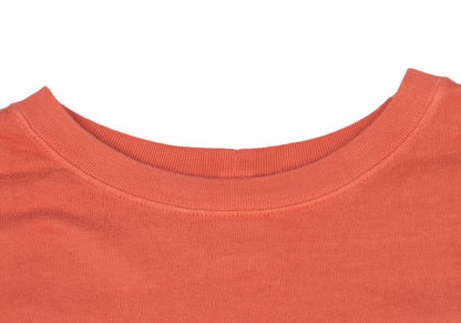 ARTS&SCIENCE Cotton Wide Pocket T-Shirt Orange Size 1