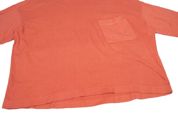 ARTS&SCIENCE Cotton Wide Pocket T-Shirt Orange Size 1