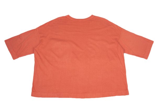 ARTS&SCIENCE Cotton Wide Pocket T-Shirt Orange Size 1