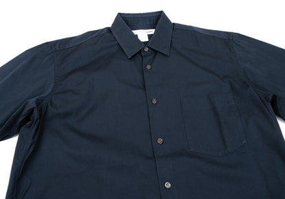 COMME des GARCONS SHIRT Cotton Long Sleeve Shirt Navy Size S