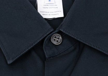 COMME des GARCONS SHIRT Cotton Long Sleeve Shirt Navy Size S