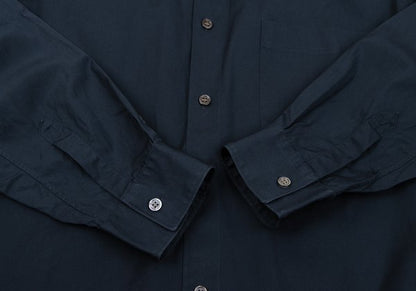 COMME des GARCONS SHIRT Cotton Long Sleeve Shirt Navy Size S