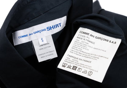 COMME des GARCONS SHIRT Cotton Long Sleeve Shirt Navy Size S