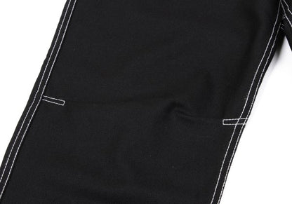 COMME des GARCONS SHIRT Poly-Wool White Pants Black Size XS