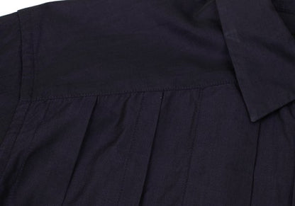 COMME des GARCONS HOMME DEUX Cotton Tuck Shirt Purple Size S