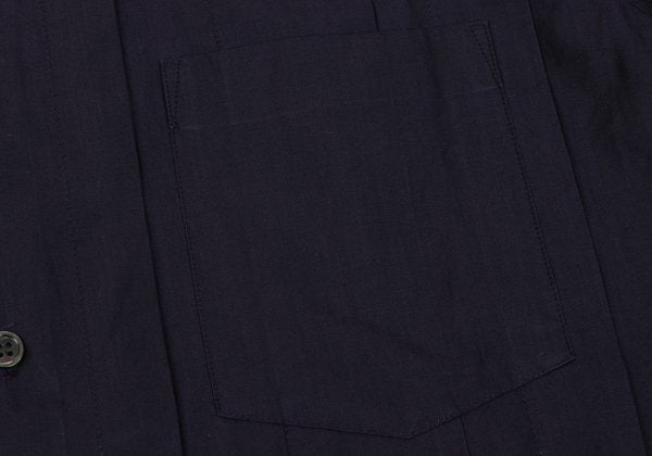 COMME des GARCONS HOMME DEUX Cotton Tuck Shirt Purple Size S