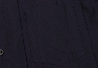 COMME des GARCONS HOMME DEUX Cotton Tuck Shirt Purple Size S