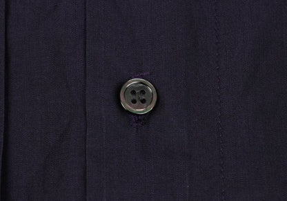 COMME des GARCONS HOMME DEUX Cotton Tuck Shirt Purple Size S