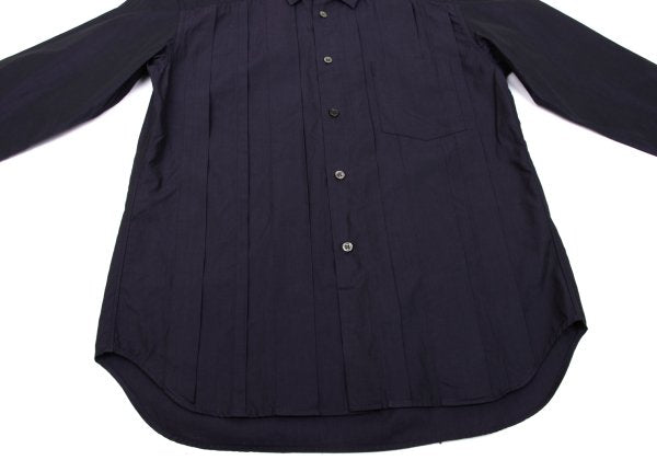 COMME des GARCONS HOMME DEUX Cotton Tuck Shirt Purple Size S
