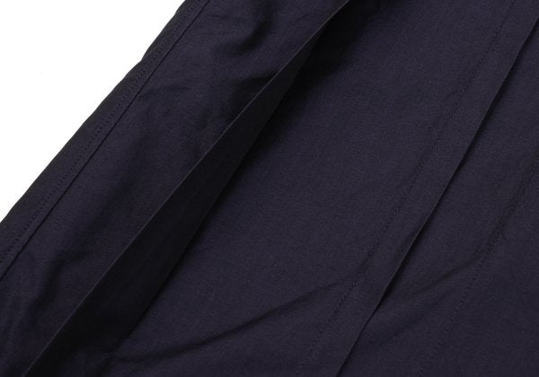 COMME des GARCONS HOMME DEUX Cotton Tuck Shirt Purple Size S