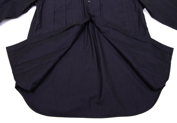 COMME des GARCONS HOMME DEUX Cotton Tuck Shirt Purple Size S