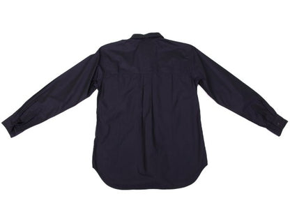 COMME des GARCONS HOMME DEUX Cotton Tuck Shirt Purple Size S
